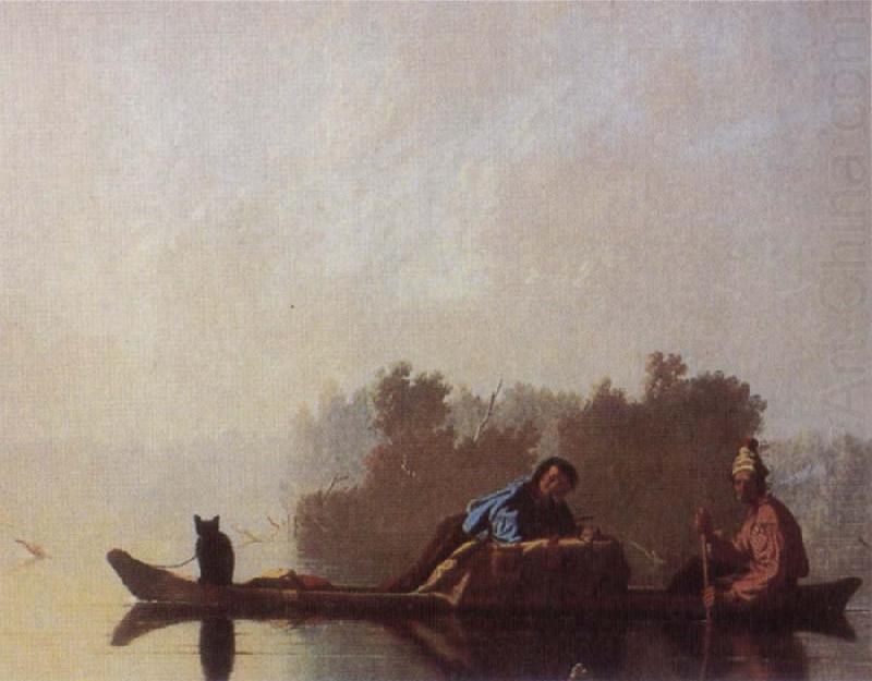 Fur Traders Descending the Missouri, George Caleb Bingham